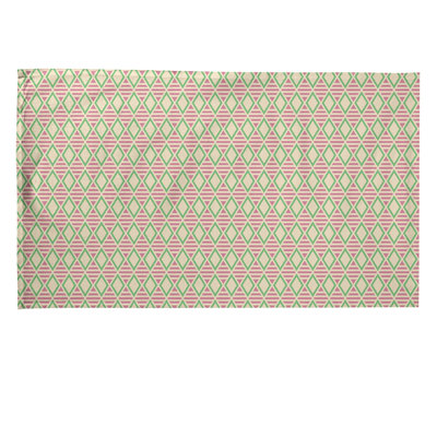 Serviette de thé à carreaux géométriques