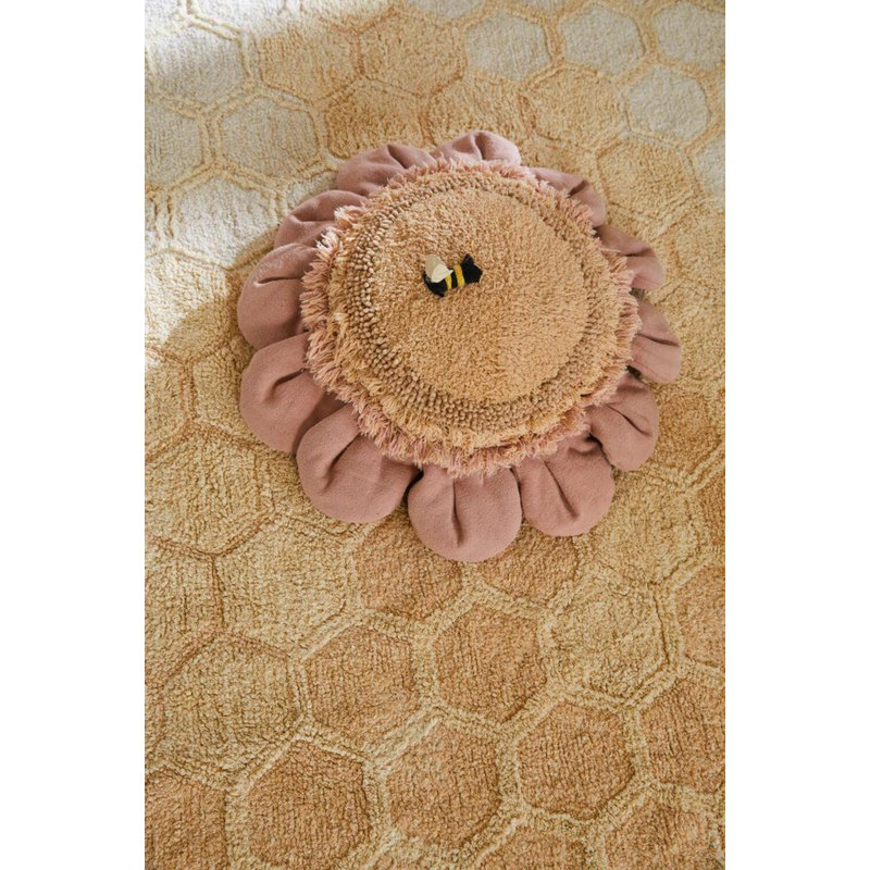Planet Bee Throw Pillow