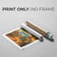 Paysages série CDVI - impression sur toile seulement - NON-CADRE-1244414115