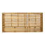 Chaise longue d'extérieur en bois d'acacia Brenner Modern Coastal avec dossier réglable et coussin hydrofuge-126247004