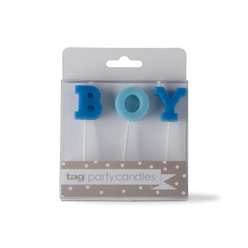 Ensemble de bougies Boy Celebration