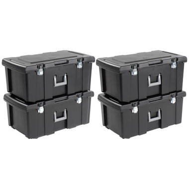 WFX Utility™ Espindola 14 Battery Storage Organizer Plastic Box with  Tester BT-168