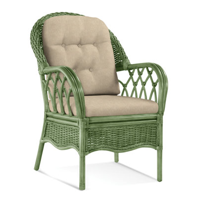 Everglade 19'' H Tufted Upholstered Armchair