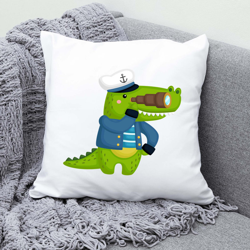 Aishlyn Reversible Throw Pillow, 16"H x 16"W