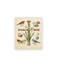 Croix verte de Pâques botanique, toile d'étude de la nature rétro, L 24 x l 20