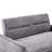 Pull Out Sleep Sofa Bed Loveseats Sofa Couch with Adjsutable Backrest, Storage Pockets-1994331225