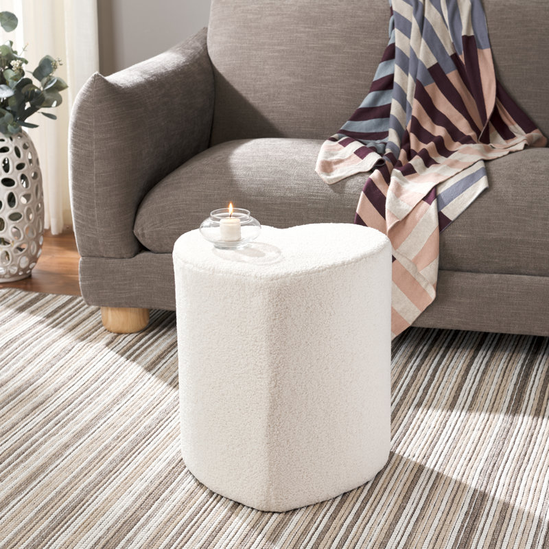 Markowitz Colasanto Heart-Shaped Ottoman