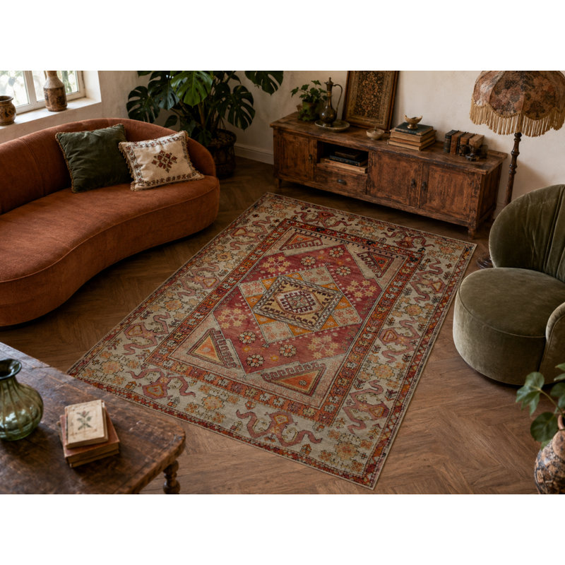 Tapis rectangulaire Wawro, Rectangle 4 pi x 5 pi 11 po