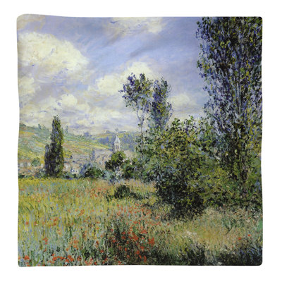 Claude Monet Polyester Square Napkin