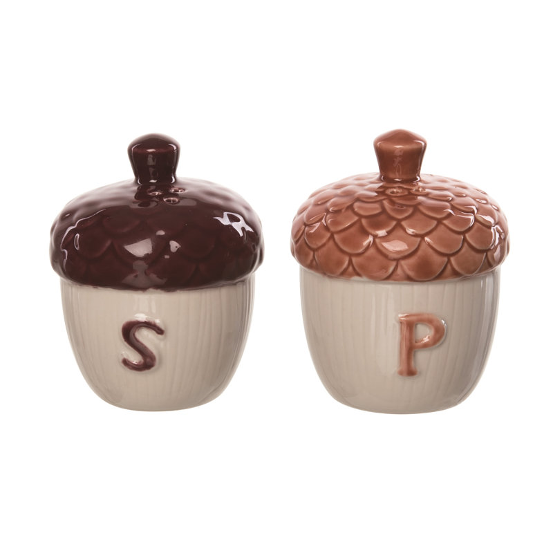 Ensemble de salière et poivrière en céramique
