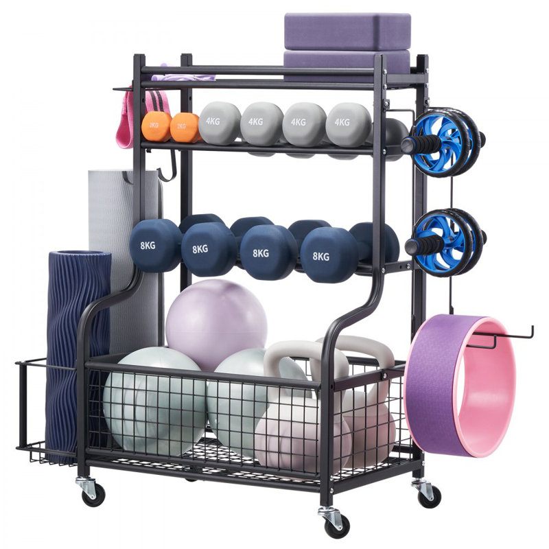 Steel Freestanding Multi-Use Sports Rack