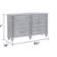 Commode 6 tiroirs Mystic