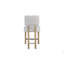Tabouret de comptoir rembourré (ensemble de 2)