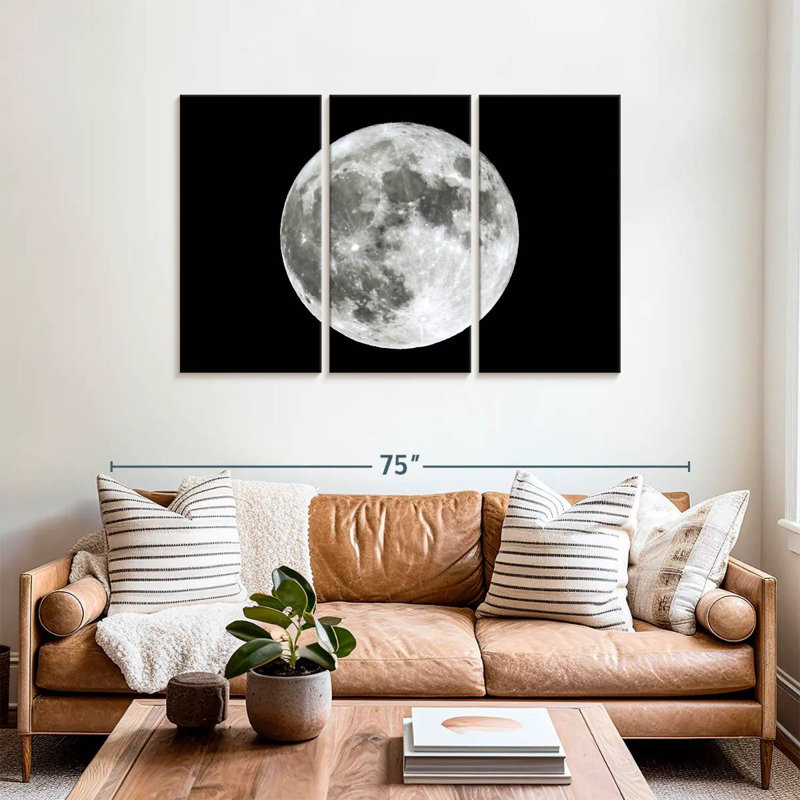 Oberle The Moon, 36" H x 57" W