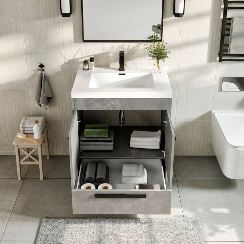 Ensemble de meuble-lavabo simple 24 po Wauconda