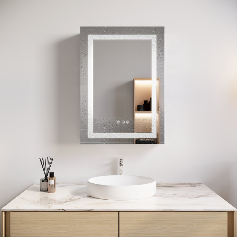 Armoire de salle de bain à miroir pour salle de bain 26X20