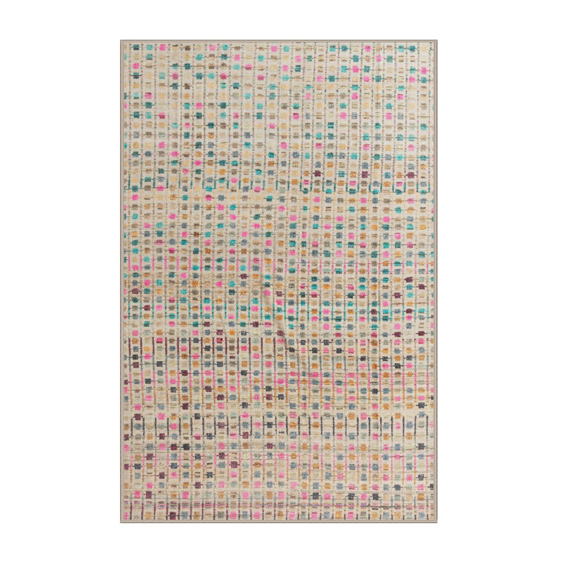 Tapis abstrait moderne 4756, Rectangle 4 pi x 6 pi