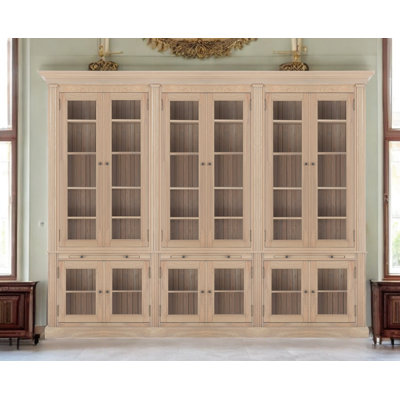 Amali 609.6cm H x 762cm W Library Bookcase