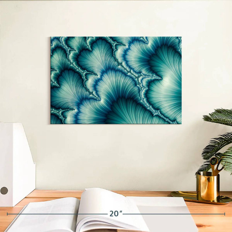 Avery Petals Digital Abstract, 8" H x 12" W