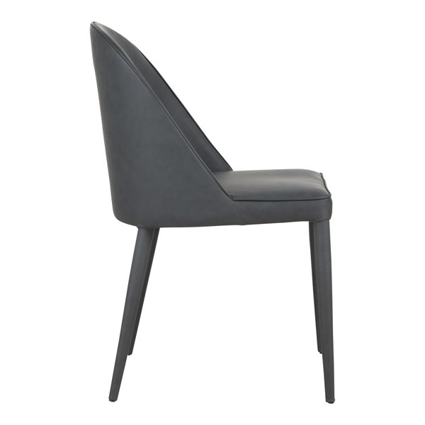 Brennon Upholstered Side Chair in Gray & Reviews | Joss & Main