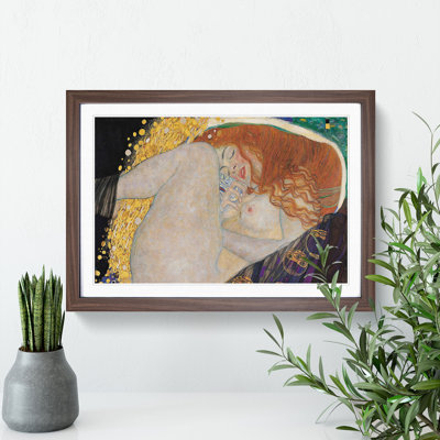 Danae Vol.2 by Gustav Klimt - Picture Frame Painting