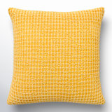 Kappa Geometric Cotton Throw Pillow