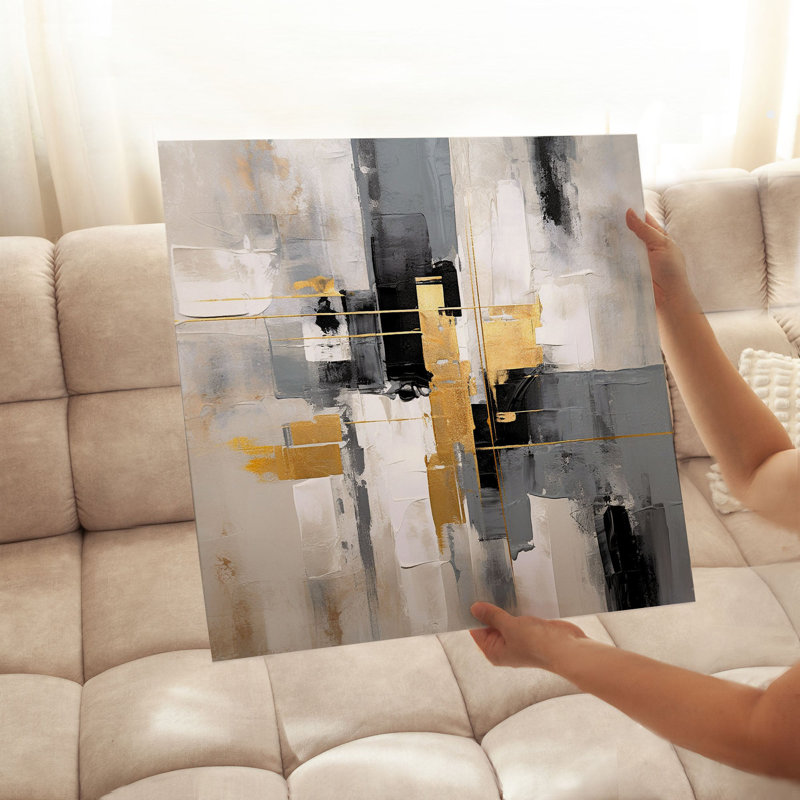 Abstract Abstract Dream VI Transitional Unframed Art Print, 14" H x 14" W