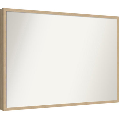 Packard Natural Non-Beveled Bathroom Wall Mirror