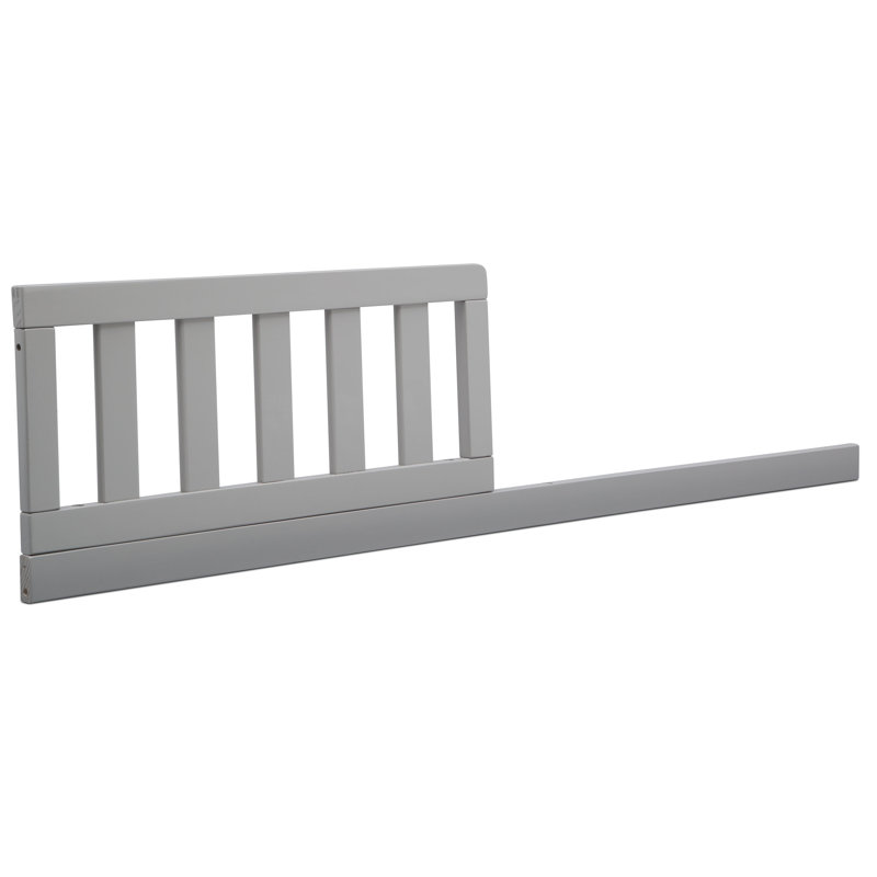 Ensemble de barrière de sécurité pour lit de bébé / enfant Delta # 555725, gris, Gris