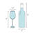 Forte 9 oz. Crystal White Wine Glass