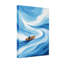 «Fashion Blue Waves Ocean Boat Solitaire Journey», toile-2032755558