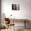 Art mural sur toile 24 "x 18" Morning Misty Forest