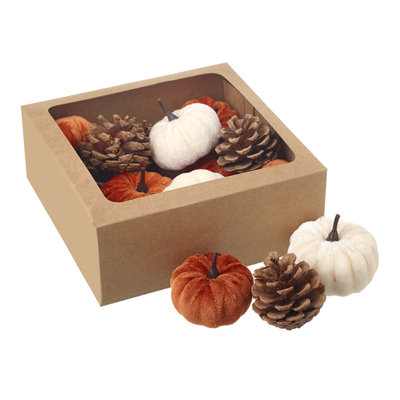 Pumpkins & Pinecones Set
