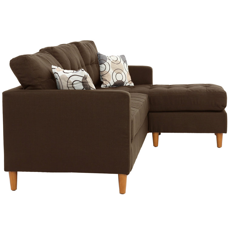 Ebern Designs Haskell 2 - Piece Upholstered Sectional & Reviews