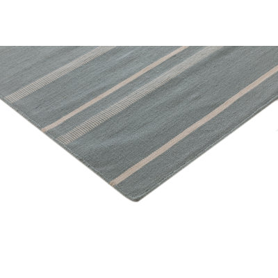 Flatweave Striped Outdoor Rug