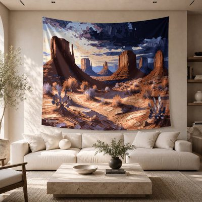 Southwestern Landscapes Painted Desert 124 Wall Tapestry