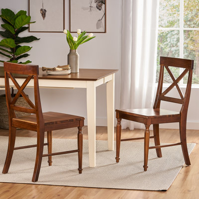 Chaise d'appoint en bois massif Liza