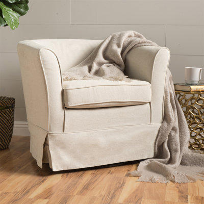 Chaise pivotante avec housse amovible
