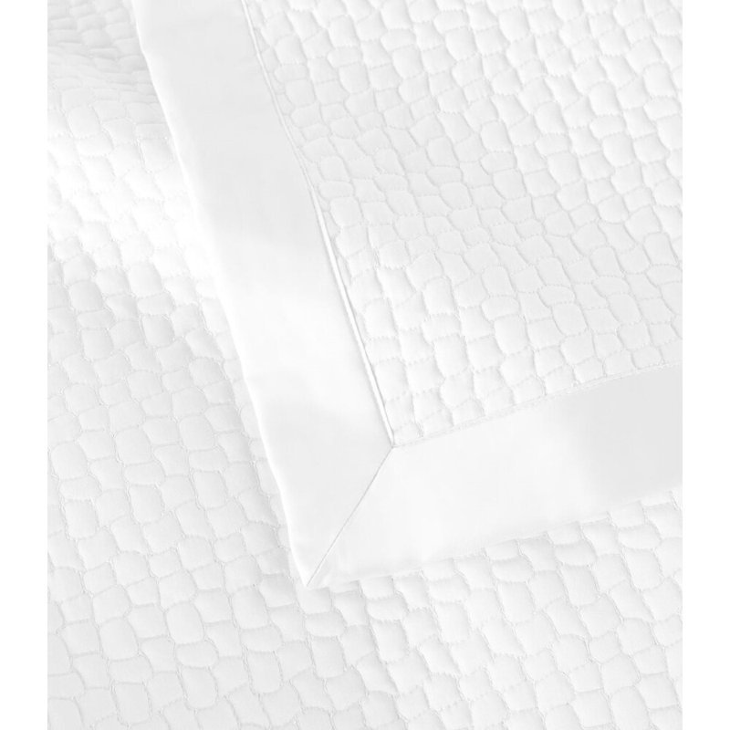 Hamilton Quilted Sham, Standard, White