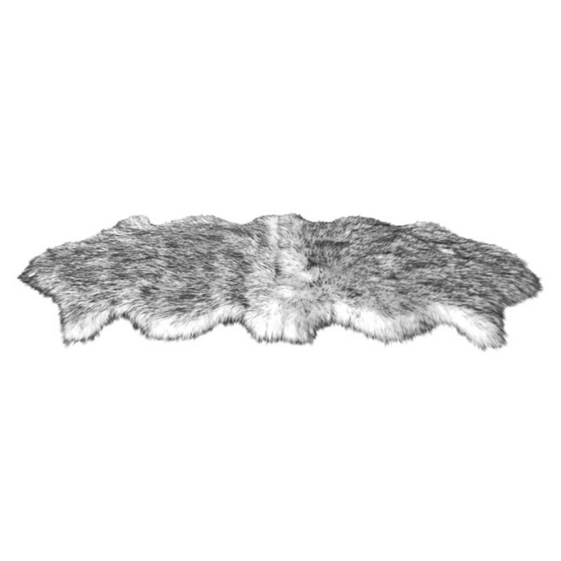 Tapis gris Wiedman, Nouveauté 2 pi x 5 pi 7 po