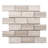 Santorini 2" x 4" Beveled Marble Mosaic Sheet Tile-60084804