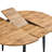 Modern Extendable MDF Dining Table Set