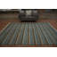 Tapis oriental rayé marocain 8 x 11