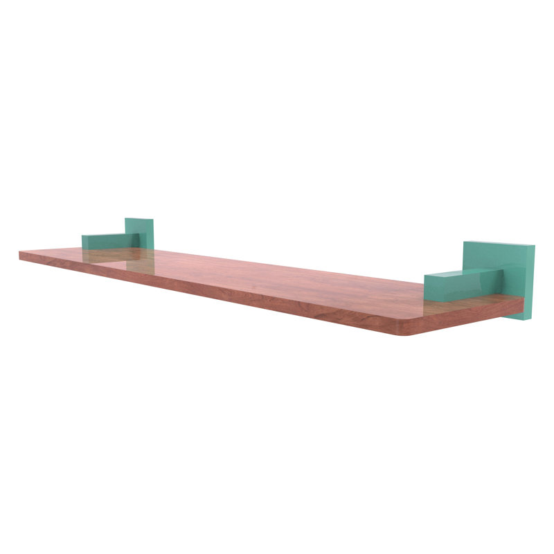 Tablette Montero de la collection Montero, H 2,5 po x l 22 po x P 5 po, Vert écume de mer