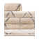 Glam Geometric White Silver Area Rug