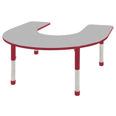 66"" x 60"" Horseshoe Activity Table -  Factory Direct Partners, 10093-GYRD