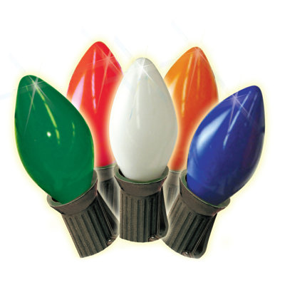 25 Lt Ceramic C9 Old Fashioned Light