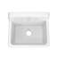 Évier utilitaire 24 po x 19 po Sapphire, blanc
