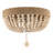Solid Wood Flush Mount