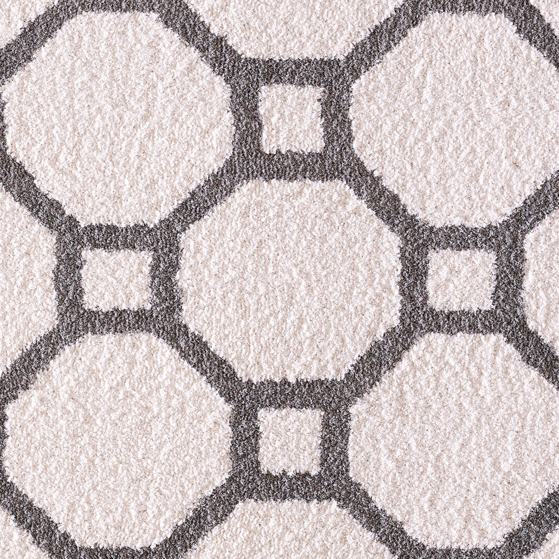Kempf Geometric Indoor Rug, Rectangle 6'7" x 9'6"